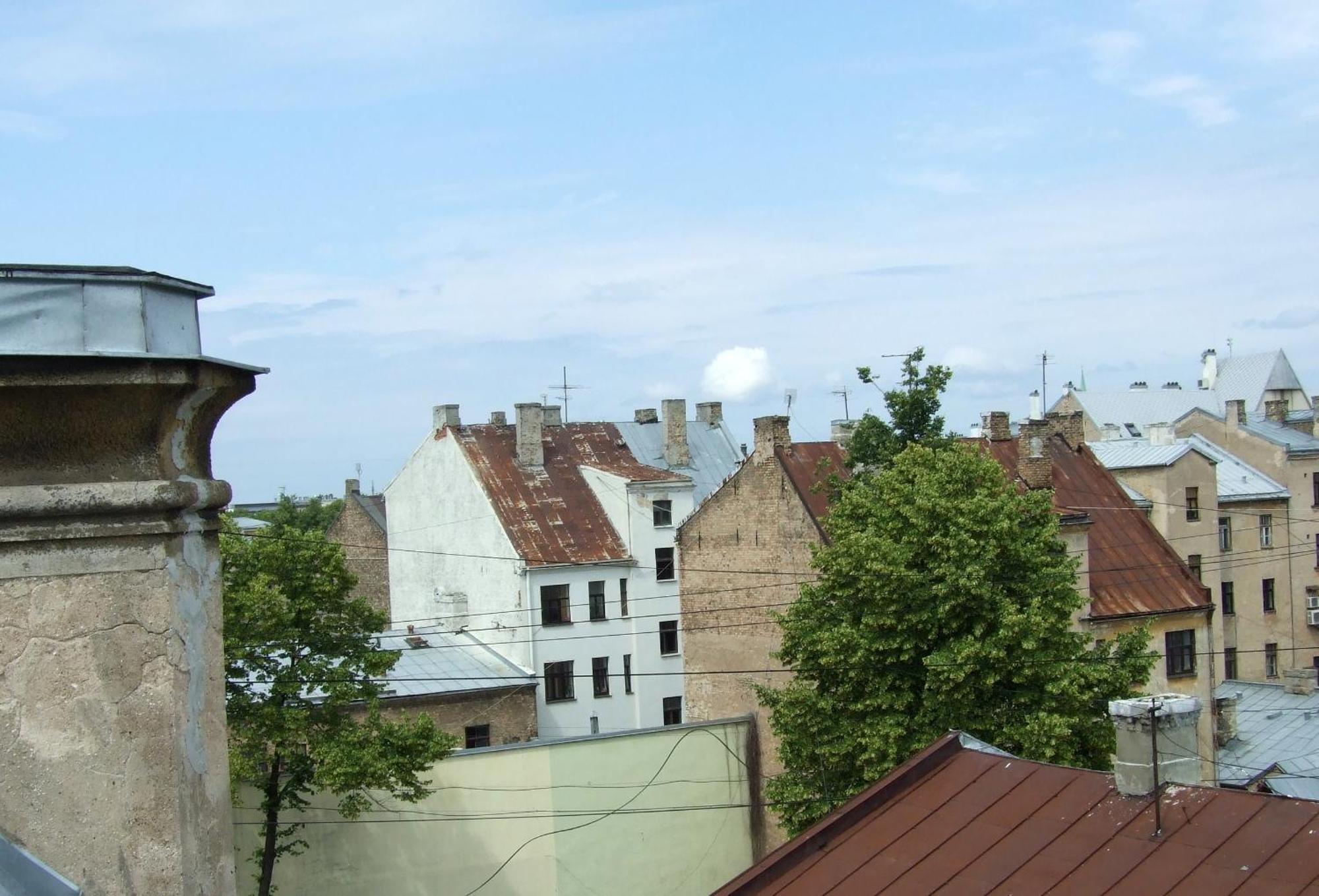 Sunlit Loft Apartment Riga Eksteriør billede